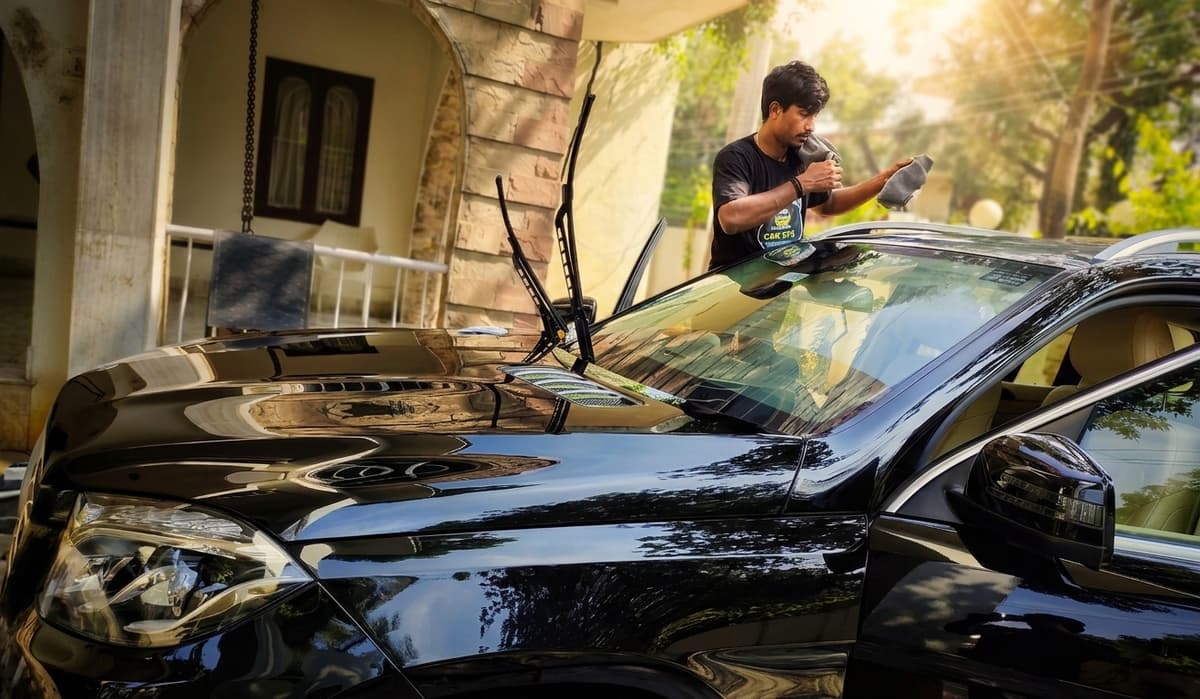 Premium Doorstep Car Wash Service in Chennai