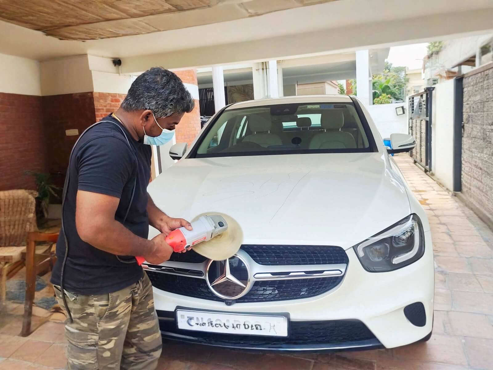 Car Scratch Removal Service - Mobile Car Spa Chennai